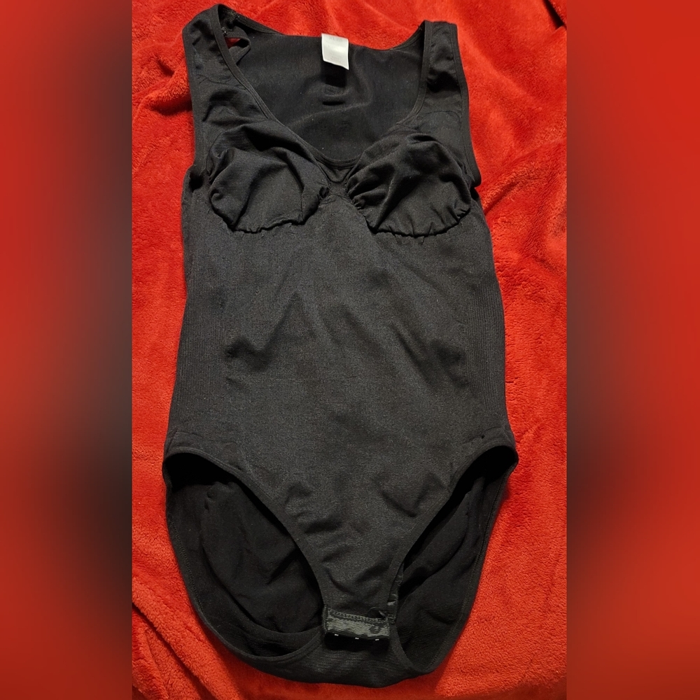 BODY TAMING LEOTARD BODY SUIT BACK SMOOTHER SHAPEWEAR TUMMY CONTROL SHAPER - Picture 9 of 9